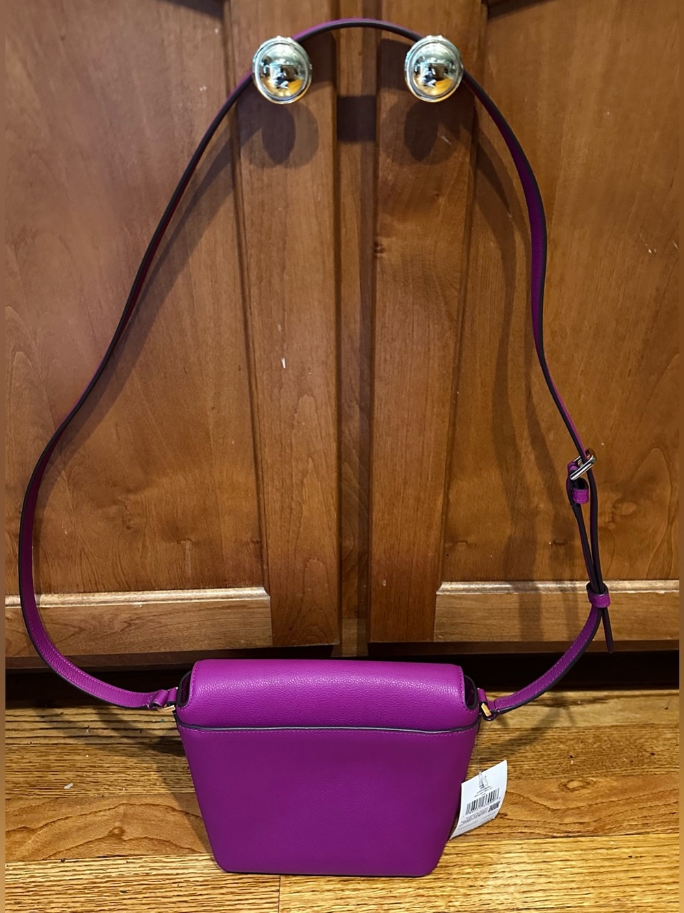 Kate Spade New York Elsie Pebbled Leather Crossbody in the color Baja Rose NEW - Picture 2 of 10
